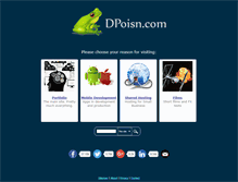 Tablet Screenshot of dpoisn.com